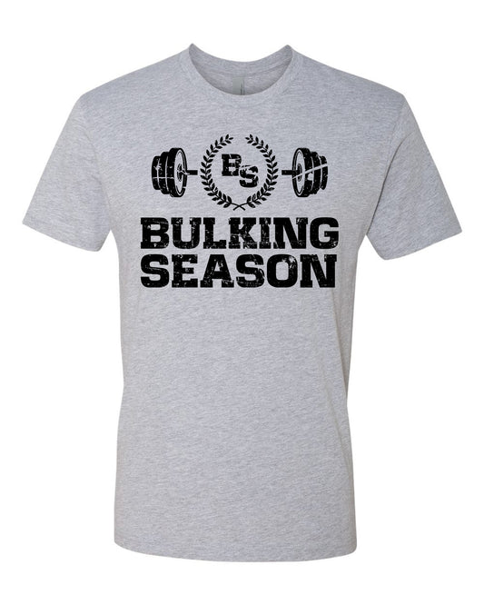 Bulking Season Barbell Logo T-Shirt