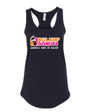 Bulkin' Donuts America Runs On Bulkin' Racerback Tank Top